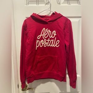 Hot pink Aeropostale hoodie